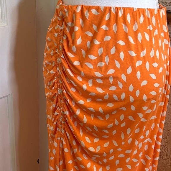 Lascana Leaf Print Maxi Skirt - Picture 11 of 11